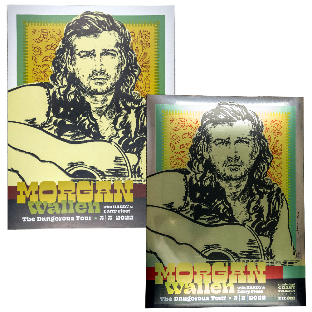 Biloxi MS March 3 Poster Morgan Wallen