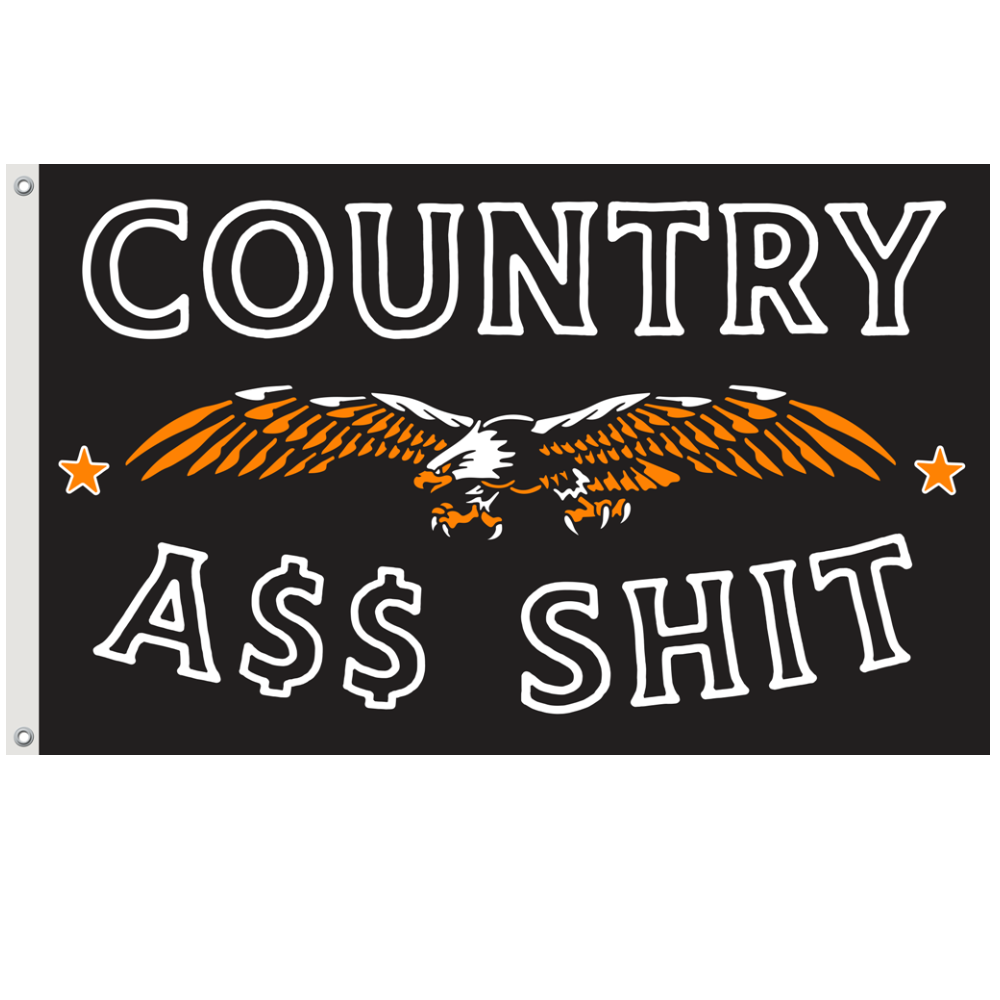 Country A$$ Shit Flag