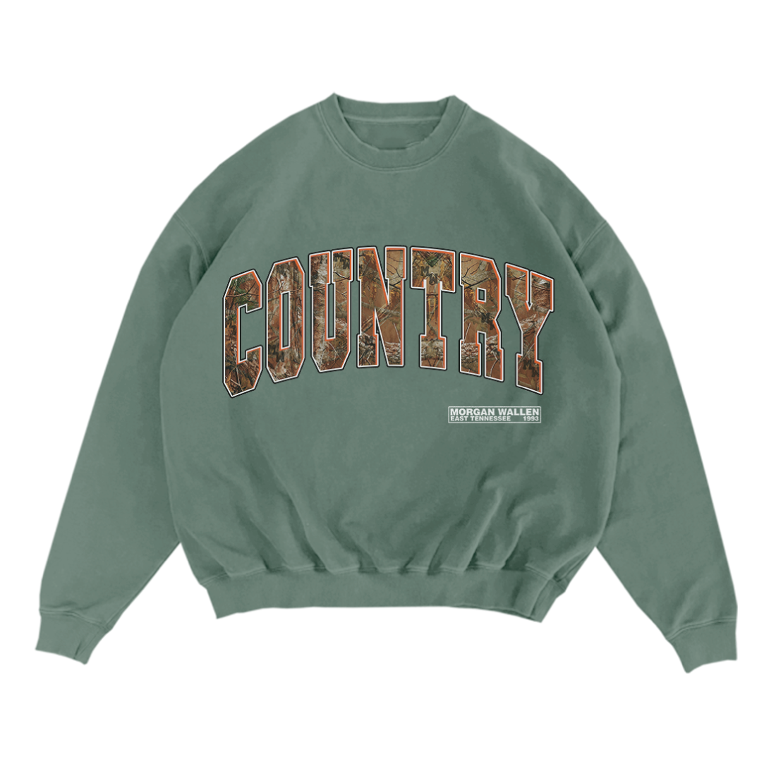 COUNTRY Crewneck Official Morgan Wallen Online Store